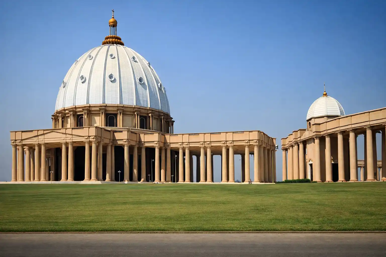 Basilique Notre-Dame de la Paix à Yamoussoukro, Côte d'Ivoire - Groupe Selector Immobilier